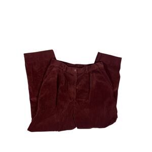 Vintage Brown Corduroy Pants Size 16/XL Cottagecore Old Money Plus Size